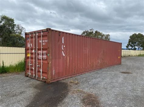 40ft High Cube Shipping Containers Melbourne Construction Equipment Gumtree Australia