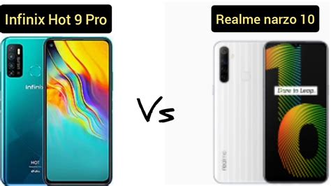 Infinix Hot 9 Pro Vs Realme Narzo 10 Me Comparison YouTube