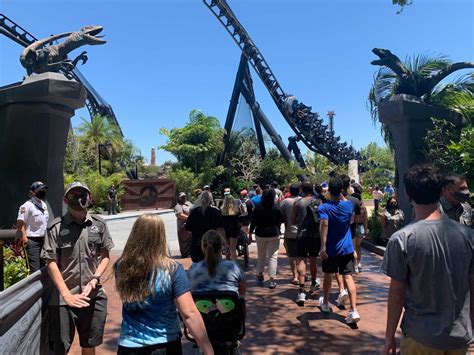 Jurassic World Velocicoasters Soft Openings Begin