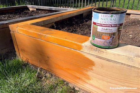 How To Reseal Wood On Raised Vegetable Garden Beds Everyday Old House