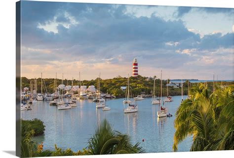 Bahamas Abaco Islands Elbow Cay Hope Town Elbow Reef Lighthouse