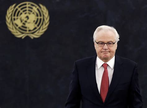 Vitaly I Churkin Russian Ambassador To The U N Dies At 64 The