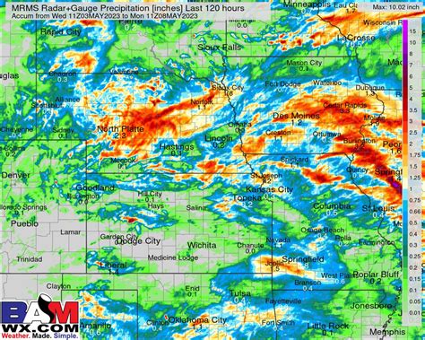 BAM Weather BAMWX On Twitter Quick Look At Observed Rainfall Since