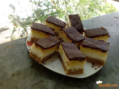 Čokoladne kokos kocke Recepti