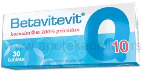 Betavitevit Q10 Tablete Apotekaonliners