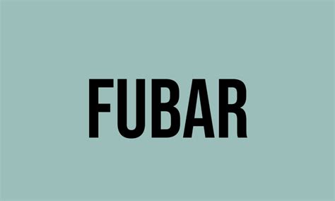 Abreviatura De Chat Qu Significa Fubar