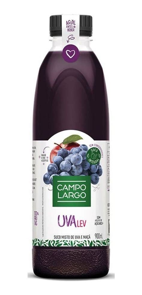 Divina Fórmula Suco Integral Uva 900mL Campo Largo