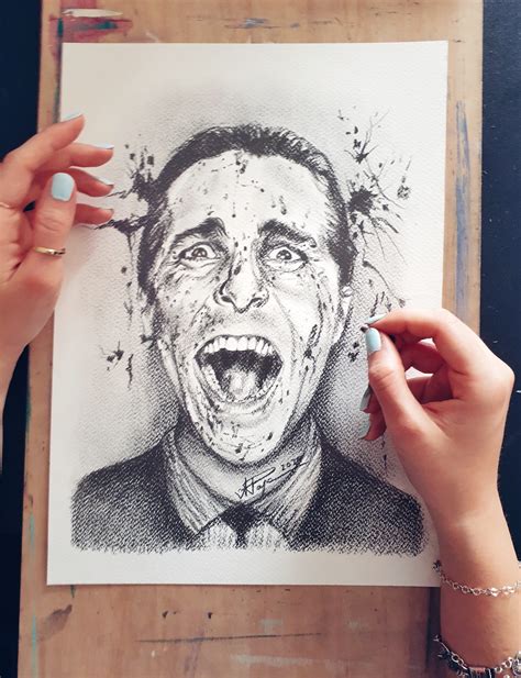 American Psycho Drawing