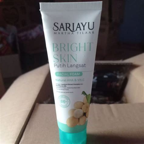 Jual Sariayu Bright Skin Putih Langsat Facial Foam G Shopee Indonesia