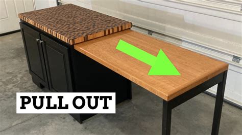 Extending Table In Kitchen Island YouTube