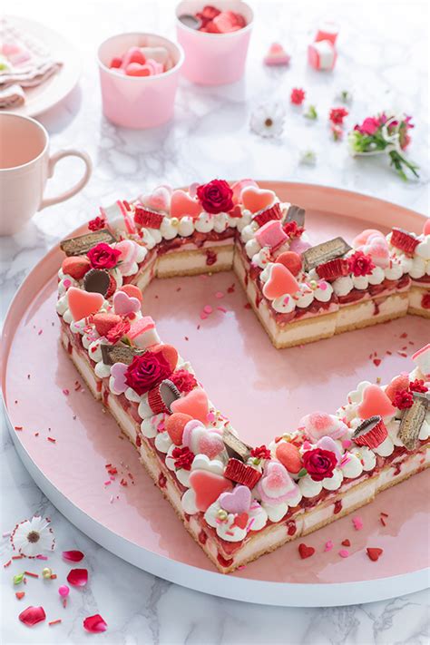 Lettercake Als Herzkuchen Zum Valentinstag Kostenlose Anleitung