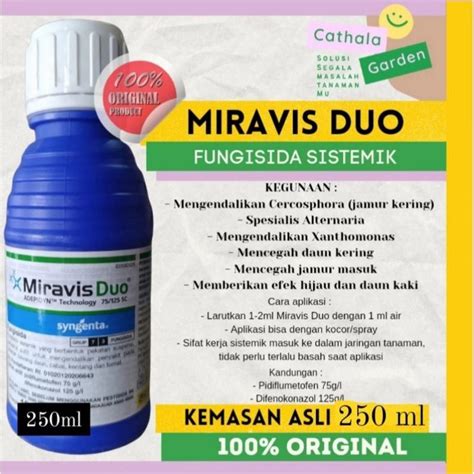 Jual Miravis Duo Ml Syngenta Fungisida Sistemik Shopee Indonesia