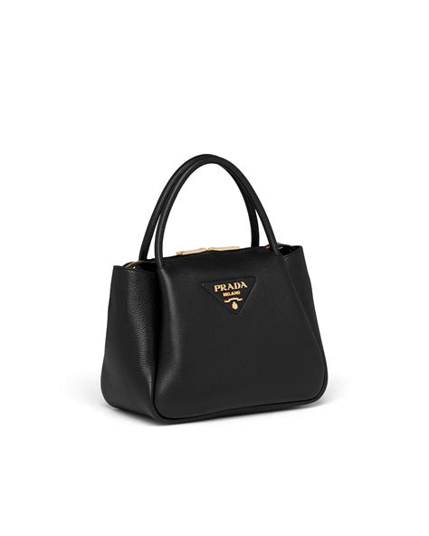 Black Small Leather Handbag Prada