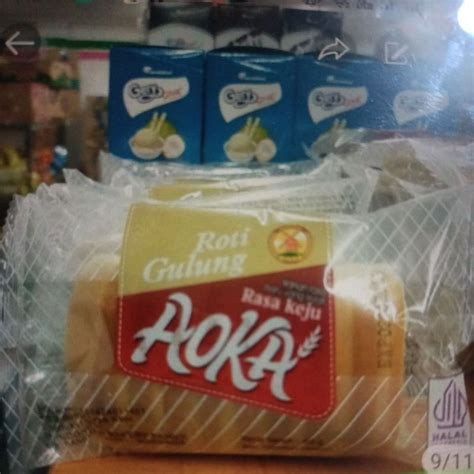 Jual AOKA ROTI PANGGANG ALL VARIANT RASA 65 GR Shopee Indonesia