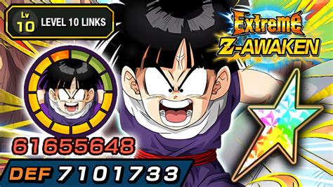 100 EZA INT NAMEK KID GOHAN LEVEL 10 LINKS STICKER EFFECT Dragon