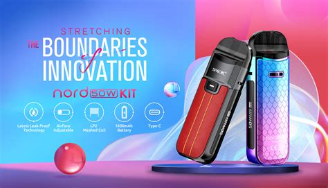 Smok Nord 50W Pod Vape Kit Vape Kits Free UK Tracked Delivery