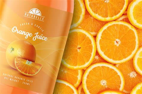 Fruit Juice Packaging Label Design on Behance