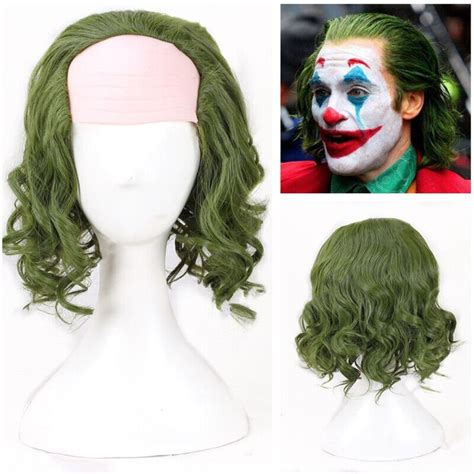 2019 Joker Arthur Fleck Joaquin Phoenix Cosplay Costume Wig Cosreplay