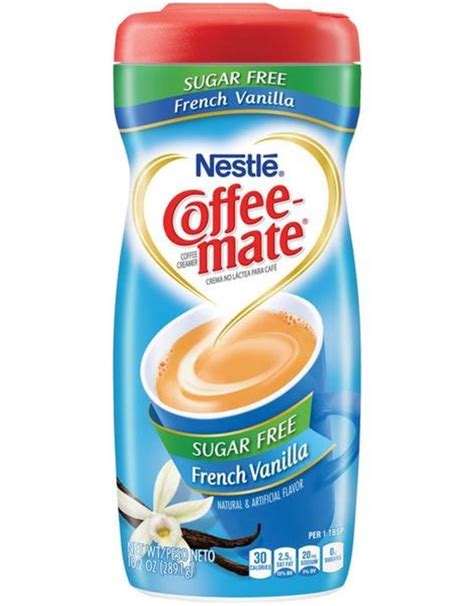 Nestle Coffee Mate French Vanilla Sugar Free And More