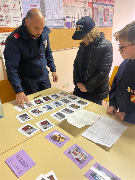 Wissentest der Feuerwehrjugend in St Pölten Freiwillige Feuerwehr