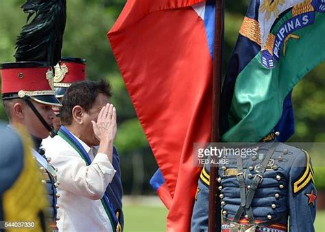 188 Rodrigo Duterte Sworn In As President Of The Philippines Stock