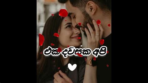 Eka Dawasaka Api එක දවසක අපි ️🎶🥰 Youtube