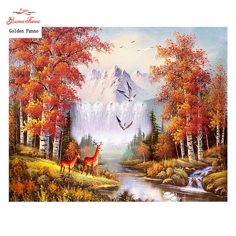 Golden Panno D Diy Diamond Embroidery Diamond Painting Cross Stitch