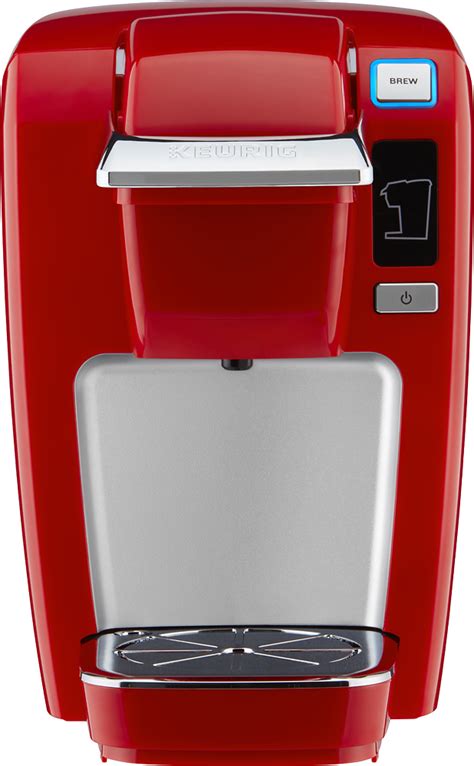 Customer Reviews Keurig K Mini K15 Single Serve K Cup Pod Coffee Maker Chili Red 119419 Best Buy