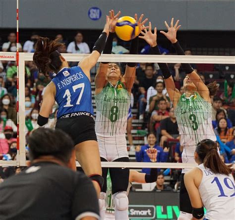 La Salle Lady Spikers Sweep Season Series Against Ateneo For 12 1 Card