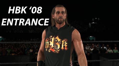 WWE 2K23 Shawn Michaels 08 With Long Hair Stubble Beard Full