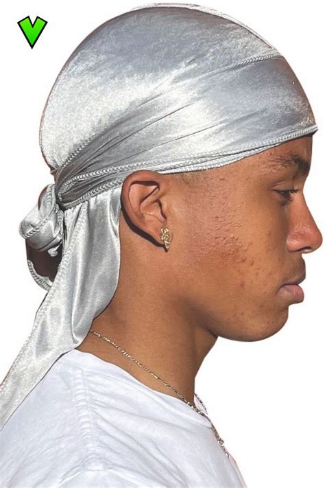 Silky Durag, How to Tie a Durag, Durag Fashion, Hairstyles, DIY Durag, Durag Fashion, Durag ...