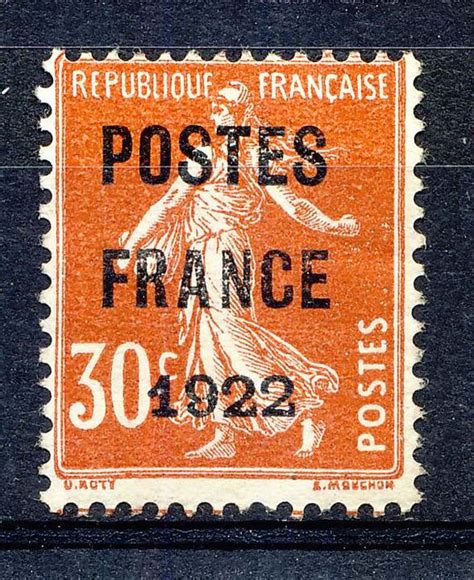 France Semeuse Sower C Red Pre Cancelled Poste Catawiki