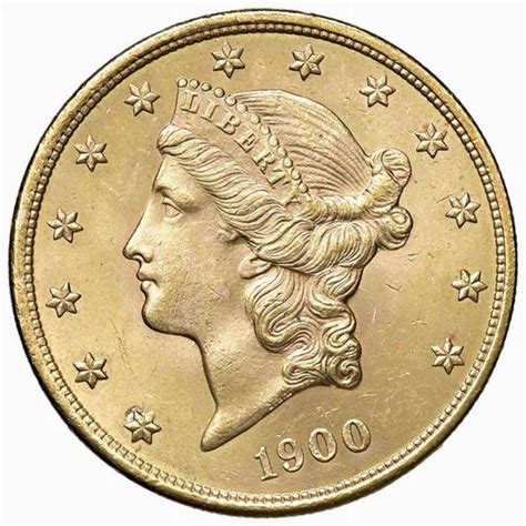 STATI UNITI 20 DOLLARI LIBERTY HEAD 1900 Asta MEDAGLIE DI VENEZIA