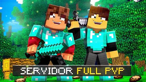 Esse O Melhor Novo Servidor De Rankup Full Pvp Do Brasil No Minecraft