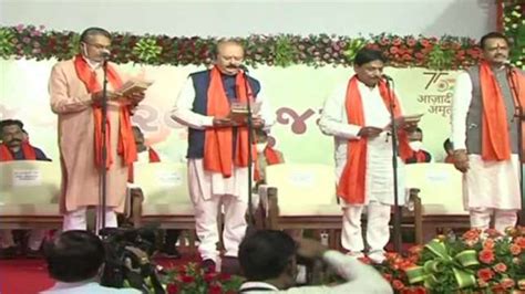 Gujarat Cabinet Expansion 24 Ministers Take Oath