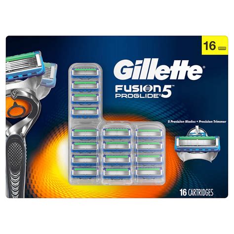 Gillette Fusion5 ProGlide Cartridges 16 Count Walmart