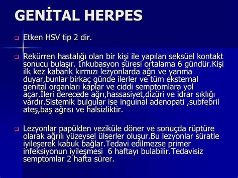 PPT CİNSEL YOLLA BULAŞAN ENFEKSİYONLAR HPV Servikal Kanser