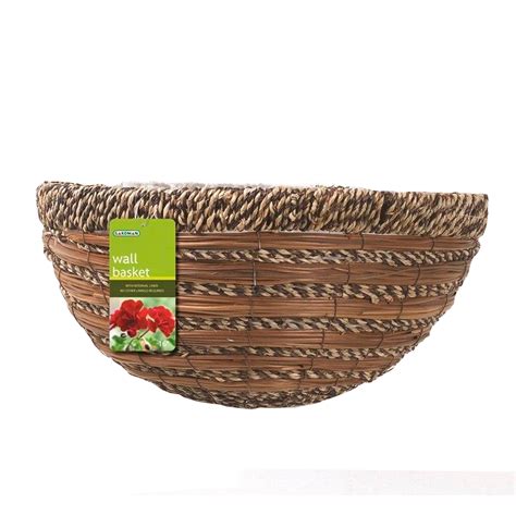 Gardman 40cm Sisal And Fern Metal Wall Basket Bunnings Australia