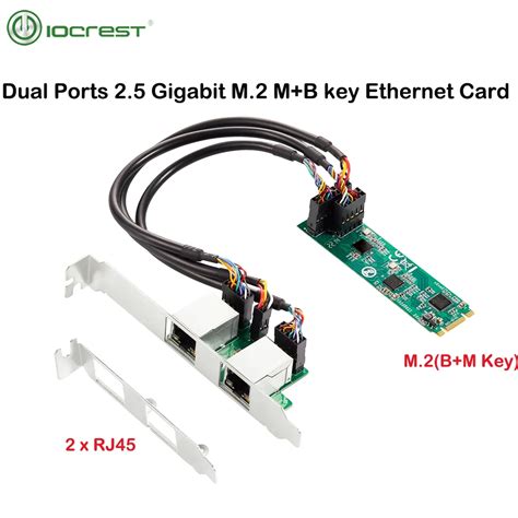 IOCREST M 2 PCIe Dual Port 2 5GBe NIC Review