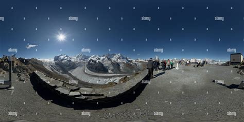 360° view of Matterhorn and Gornergrat - Alamy