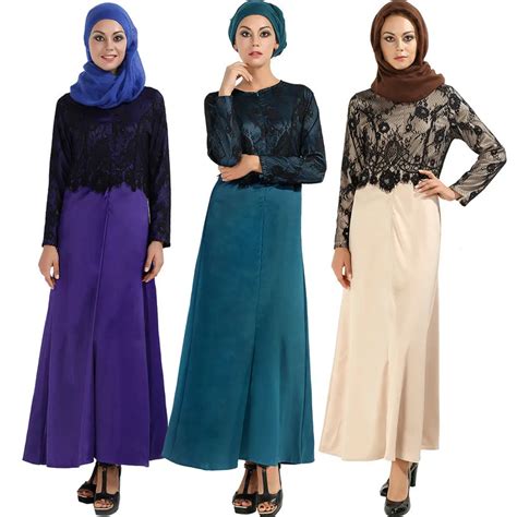 Islamic Muslim Long Skirt Fashion Stripe Linen Women Arab Skirt Retro