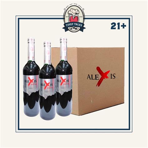 Jual 1 Dus Anggur Merah Alexis 620 Ml Isi 12 Botol Shopee Indonesia