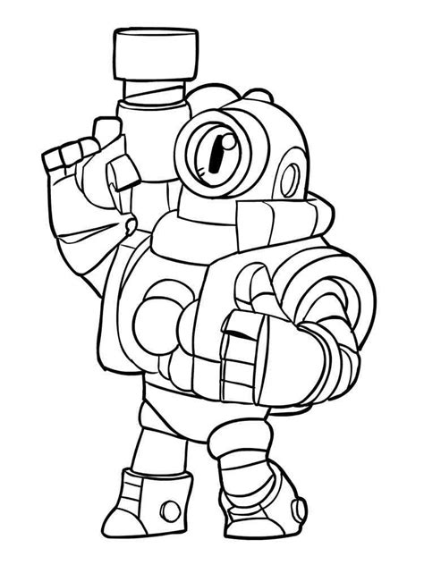 Brawl Stars Coloring Pages