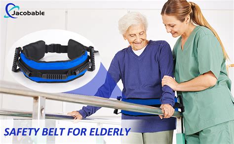 Amazon Gait Belt For Seniors Transfer Belt With 7 Nylon Padded