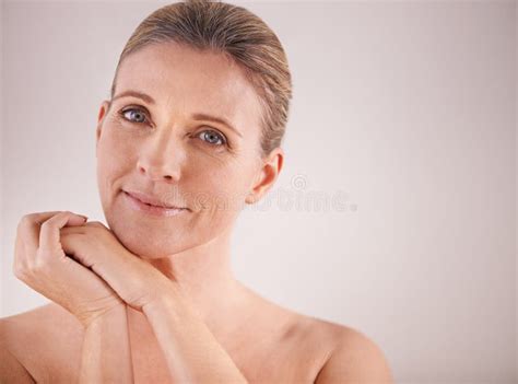Worrying Only Brings More Wrinkles Studio Shot Of A Mature Woman With
