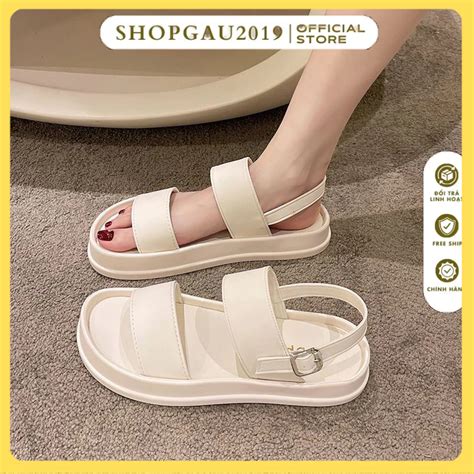 Xả kho Dép quai hậu sandal quai hậu nữ đế bánh mì Thái Lan siêu hot 001 Shopee Việt Nam