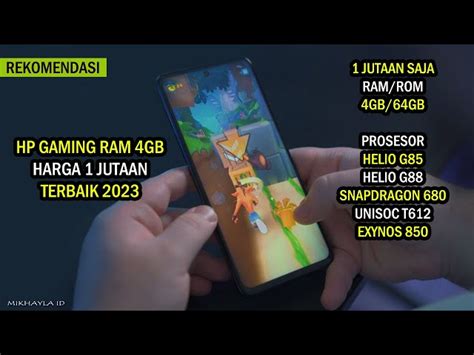 Temukan Hp Gaming 1 Jutaan Ram 4gb Terbaik