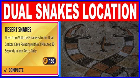 Forza Horizon 5 DESERT SNAKES Valle De Feraneos To Dual Snakes Cave