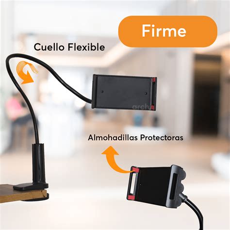 Archy Soporte Para Celular Tablet Universal Rotaci N Flexible Mesa