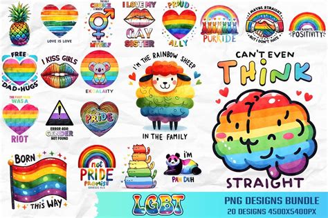 Lgbt Sublimation Designs Bundle Bundle · Creative Fabrica